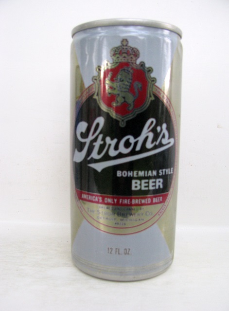 Stroh Brewing 16oz Beer CAN BULL ICE MALT LIQUOR Detroit MICHIGAN Grade 1 Stroh Brewing 16oz Beer CAN BULL ICE MALT LIQUOR Detroit MICHIGAN Grade 1