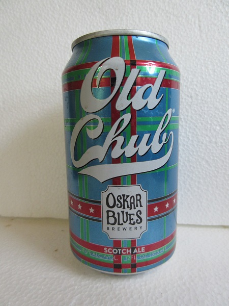 Oskar Blues - Old Chub Scotch Ale - plaid -T/O