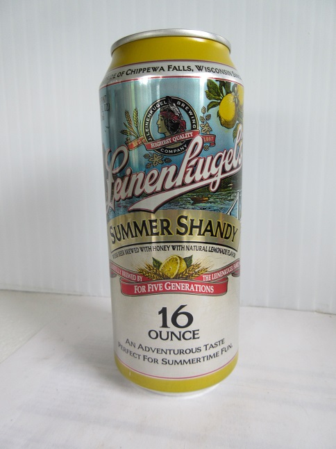Leinenkugel's Summer Shandy - 1 piece of lemon - 16oz - T/O