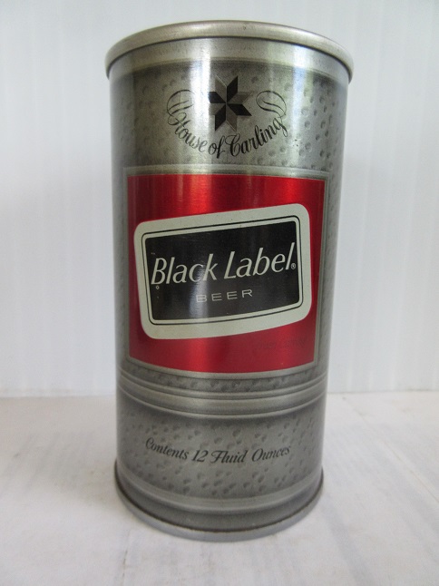Black Label - silver keg - Natick - 'From Carling' - T/O