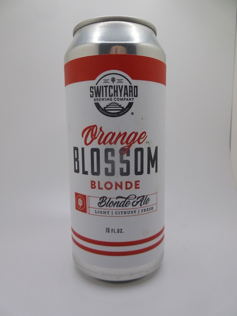 Switchyard - Orange Blossom Blonde Ale - 16oz - T/O