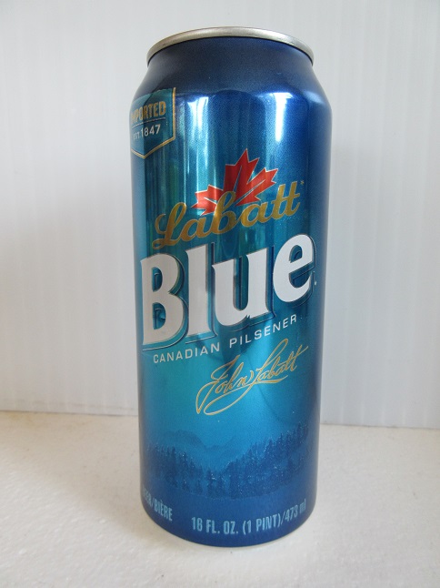 Labatt Blue - Canadian Pilsener - aluminum - 16oz