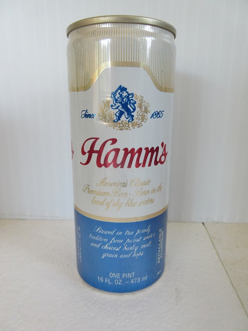 Hamm's - 'America's Classic' - aluminum - 16oz