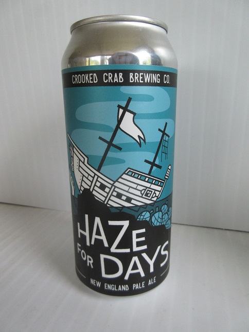 Crooked Crab - Haze For Days - New England Pale Ale - 16oz