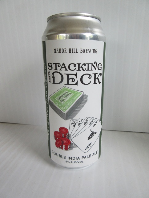 Manor Hill - Stacking Deck - Double IPA - 16oz