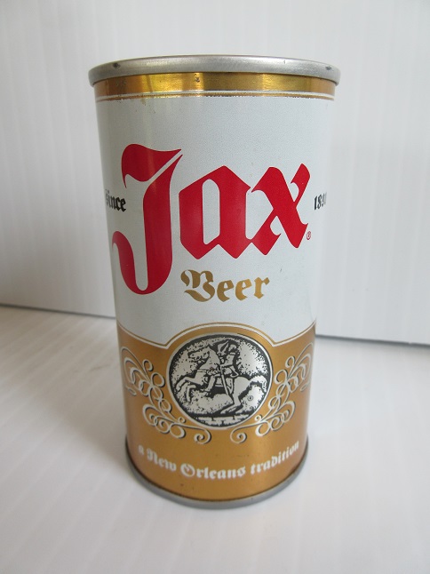 Jax Beer - 'A New Orleans Tradition' - SS - brighter gold