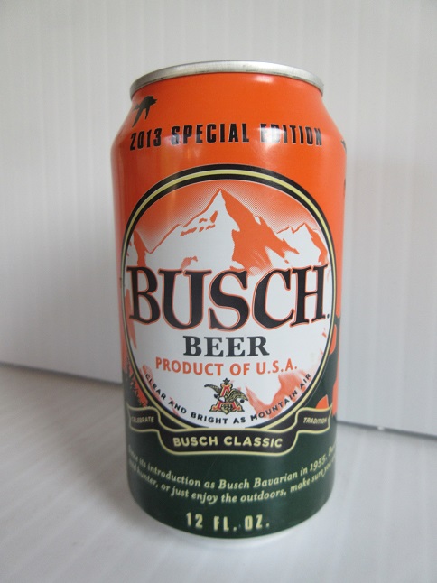 Busch - 2013 Special Edition - orange/green w wildlife