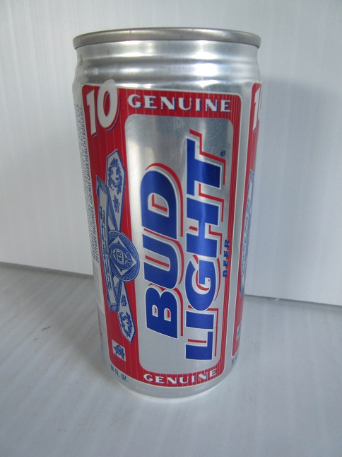 Bud Light - 10oz - silver/red