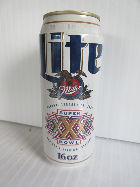 Lite Beer - Super Bowl XXX - 16oz - Click Image to Close