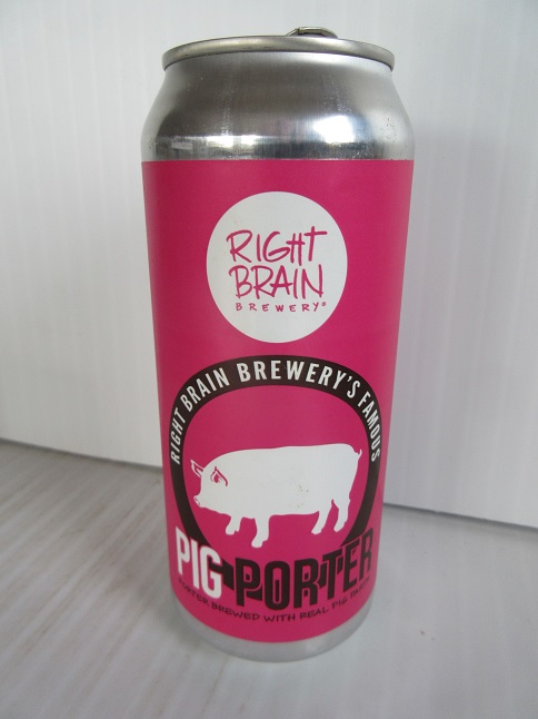 Right Brain - Pig Porter - 16oz - T/O