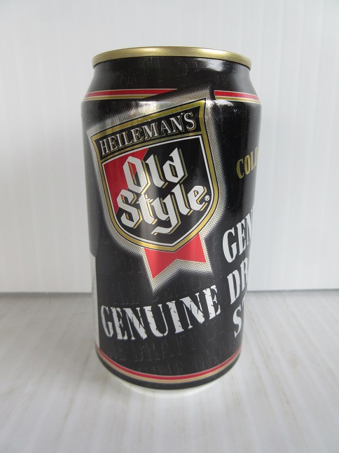 (image for) Old Style Genuine Draft - 'Cold Filtered Beer' - black