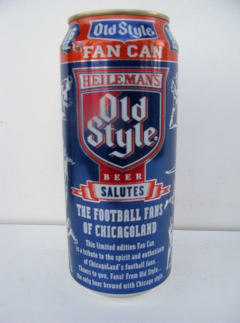 Old Style - Fan Can - 2002 Bears Schedule - 16oz - T/O