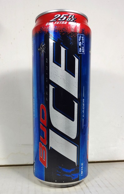 Bud Ice - 25oz - Click Image to Close