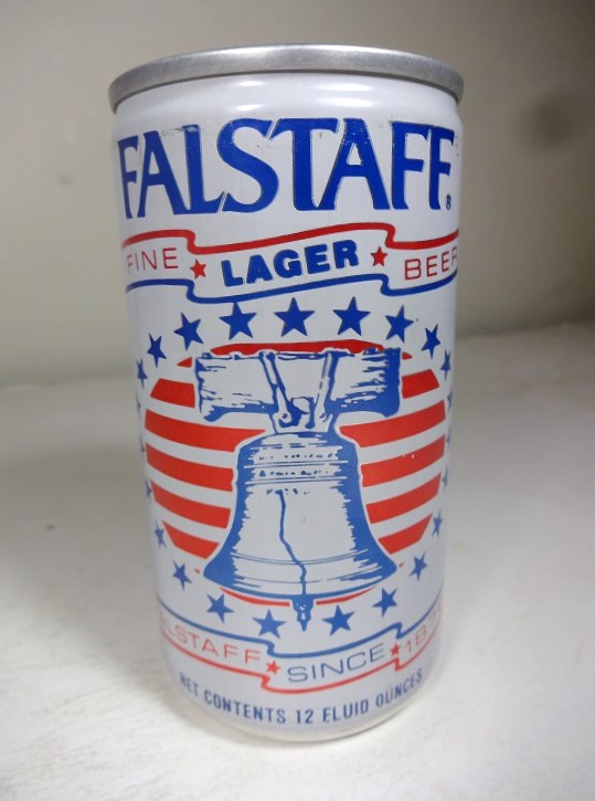 Falstaff Lager - "Wake Up America" - aluminum