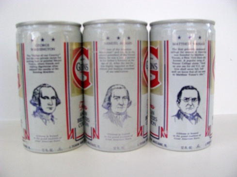 Gibbons - Bicentennial set - 3 cans - Click Image to Close