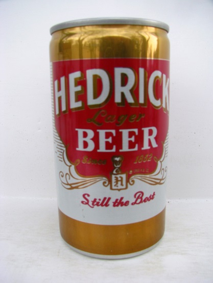 Hedrick Beer - aluminum