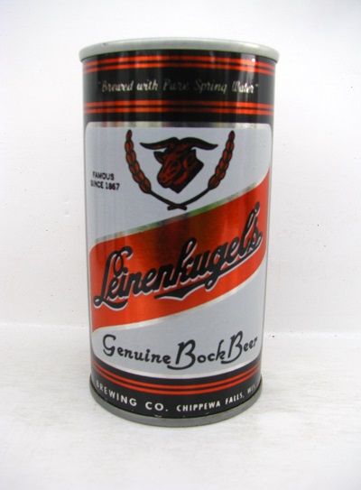 Leinenkugel's - Genuine Bock Beer - on 1 line - black ltrs