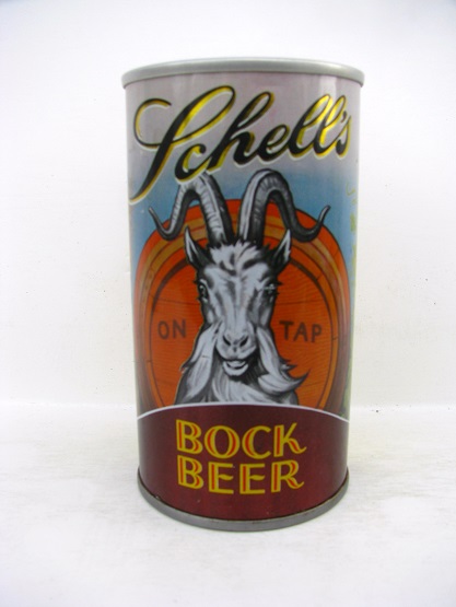 Schell's Bock Beer - gray goat - 1979 - Click Image to Close