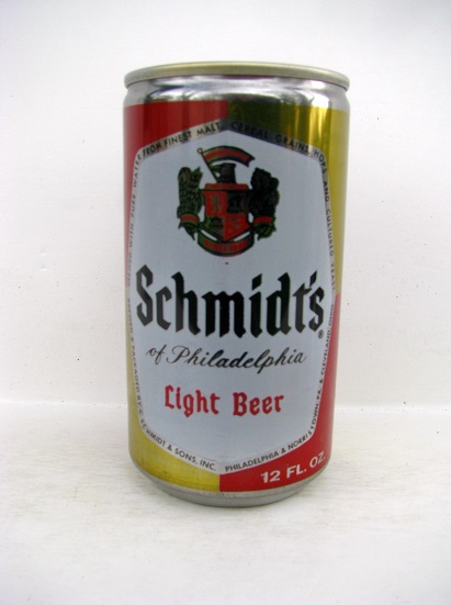 Schmidt's Light Beer - 2P - metallic