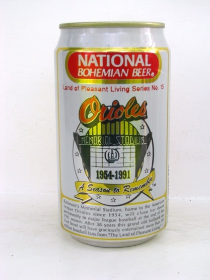 National Bohemian - #15 Orioles - Click Image to Close