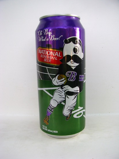 National Boh - Ravens - 'Oh Boy...' - 16oz - purple