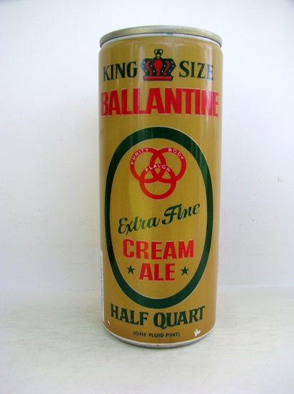 Ballantine Cream Ale - DS- 16oz - Click Image to Close