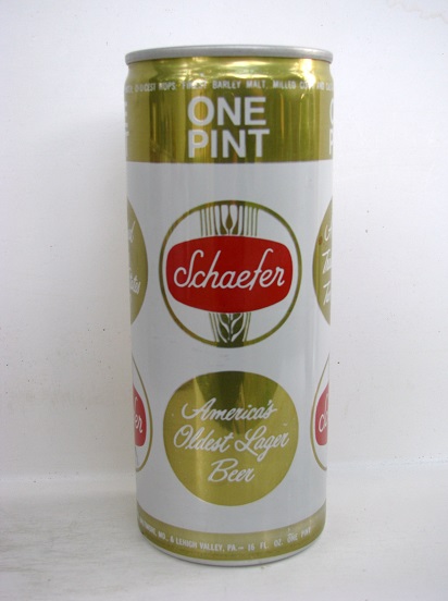 Schaefer One Pint - aluminum - 16oz - Click Image to Close