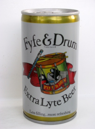 Fyfe & Drum Extra Lyte Beer - crimped