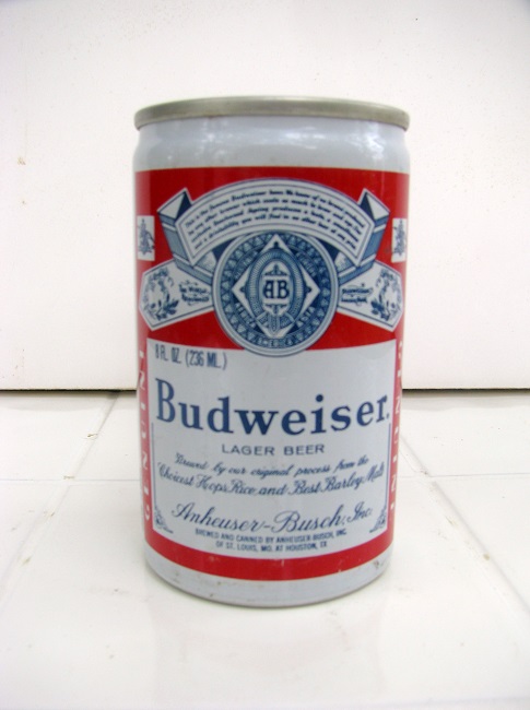 Budweiser - 8oz - tall aluminum