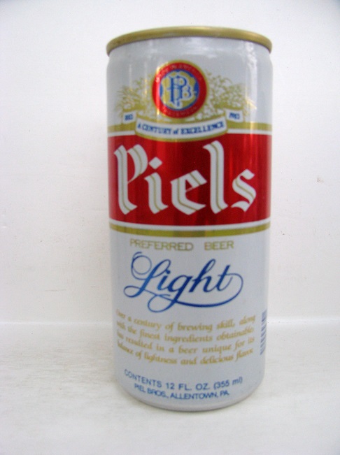 Piels Light - T12 - red & white - Click Image to Close