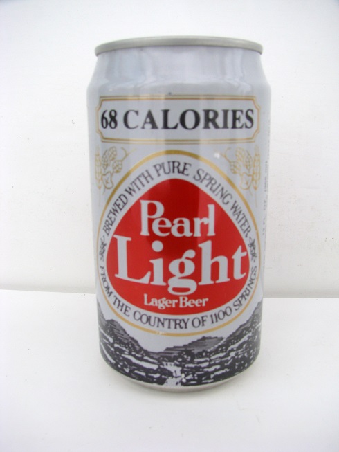Pearl Light - 68 Calories in bold letters