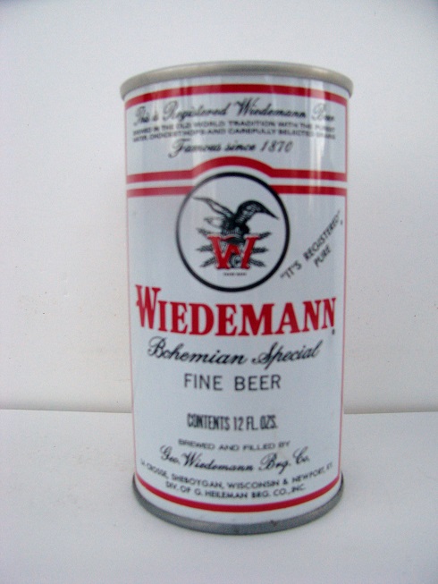 Wiedemann Fine Beer - USBC 134-34 - T/O