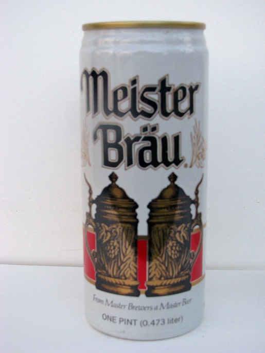 Meister Brau - red & white - 16oz