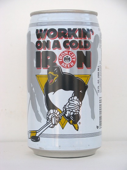 Iron City - Penguins - Workin on a Cold Iron - 12oz - Click Image to Close