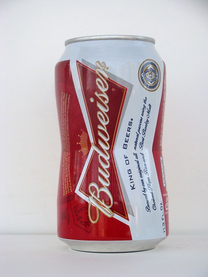 Budweiser - Bowtie can - 11.3oz - T/O - Click Image to Close
