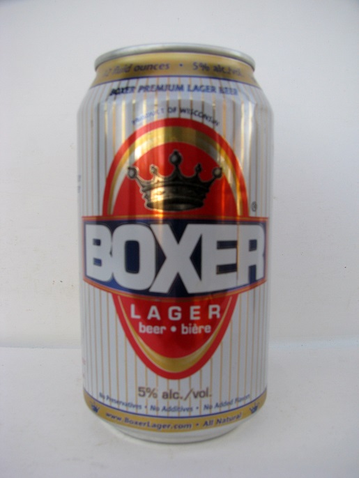 Boxer Lager - 'Product of Wisconsin'