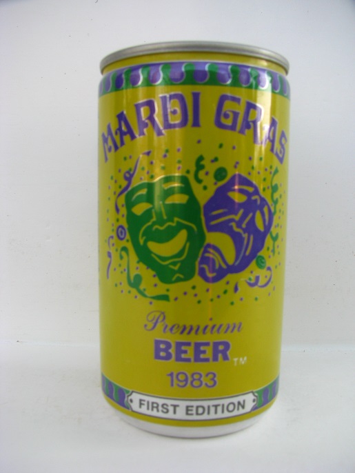 Mardi Gras Premium Beer - 1983 - First Edition - Click Image to Close