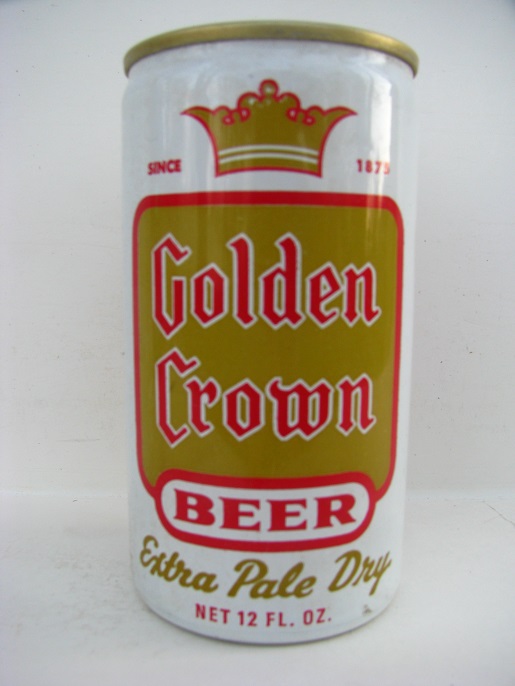 Golden Crown - red letters