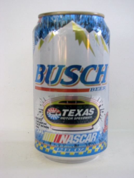 Busch - NASCAR - Texas Motor Speedway - 12oz - Click Image to Close