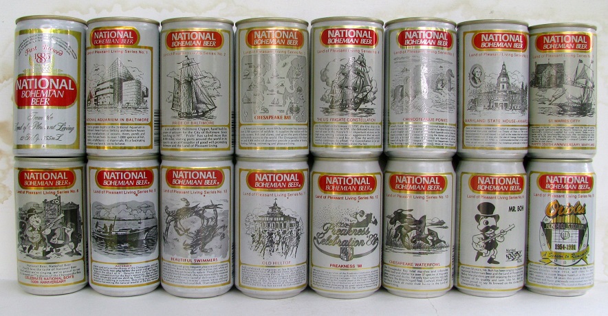 National Boh - Land of Pleasant Living Series - 15 cans - T/O