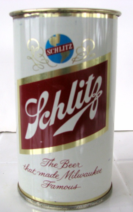 Schlitz - 1960 - drinking cup with rolled lip
