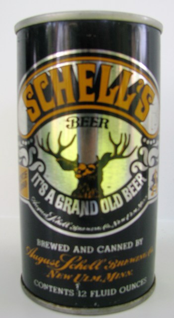 Schell's Beer - black & silver