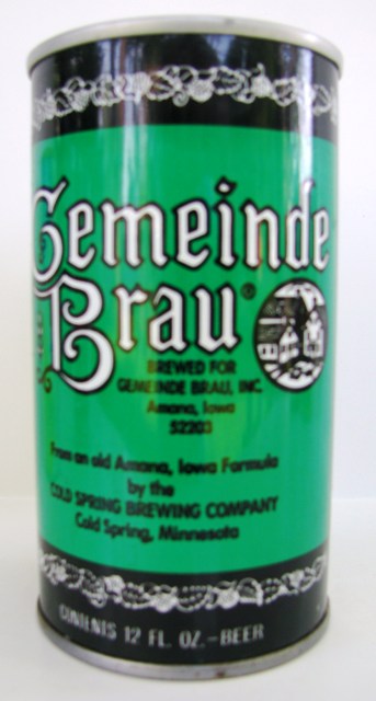 Gemeinde Brau - Cold Spring on front