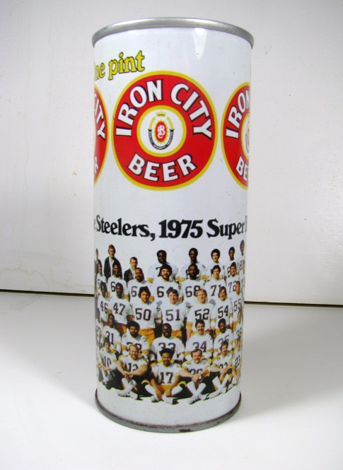 Iron City - Steelers - 1975 Super Bowl Champions - 16oz - Click Image to Close