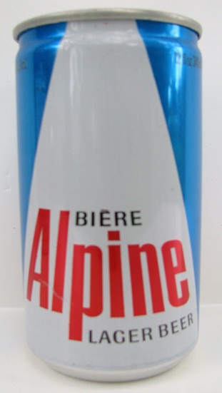 Alpine - aluminum - blue & white - Click Image to Close