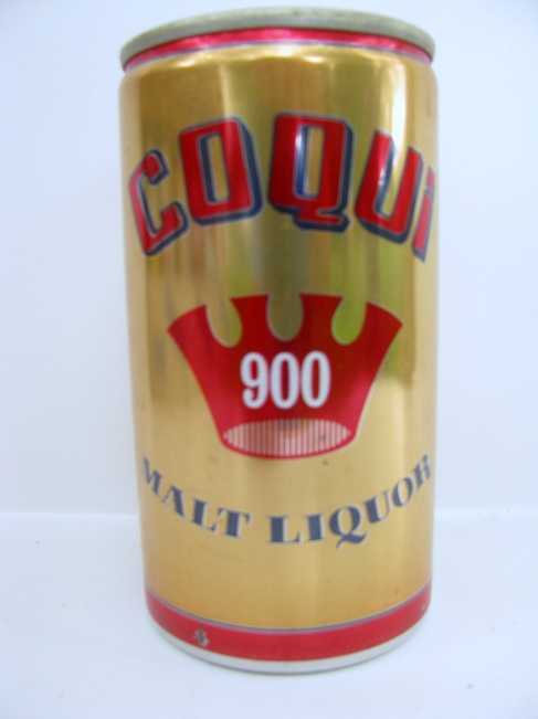 Coqui 900 Malt Liquor - w red bands - Click Image to Close