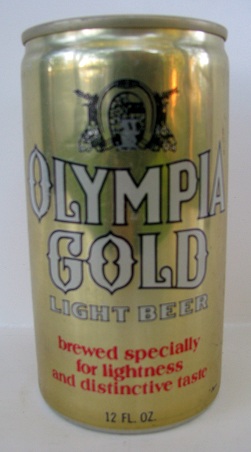 Olympia Gold Light Beer - no metrics