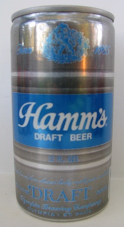 Hamm's Draft - silver aluminum