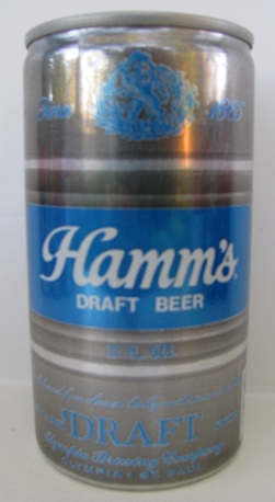 Hamm's Draft - silver aluminum - Click Image to Close