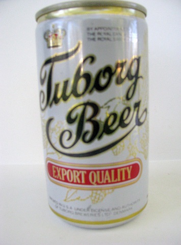 Tuborg Beer - white